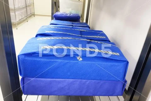 Packed Sterile Surgical Set Stock Photos