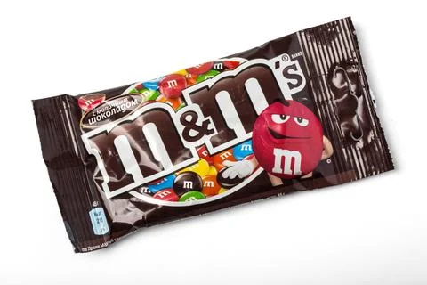 Packet of Peanut M&amp;M's Illustrazione stock