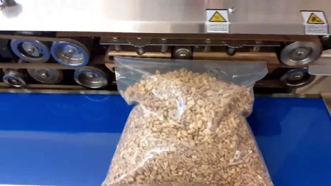 Packing and Manufacturing Machine 2 Stock Footage 134649506