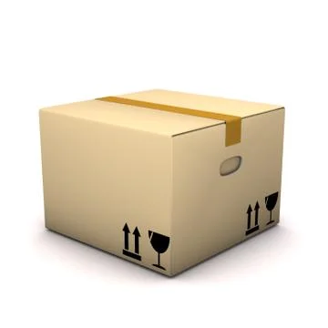Packing case Stock Illustration