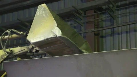 Packing of finished metal Stock Footage 61780853