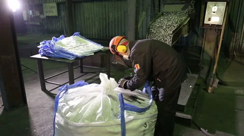Packing of finished metal Stock Footage 61782665