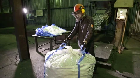 Packing of finished metal Stock Footage 61783269