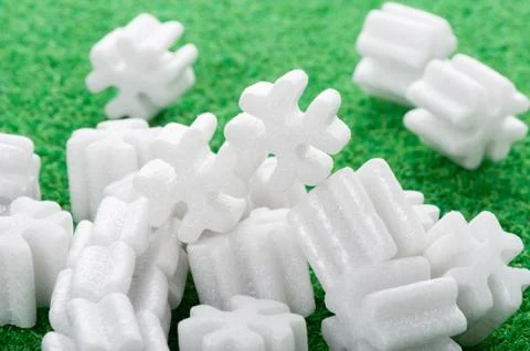 Packing foam Stock Photos