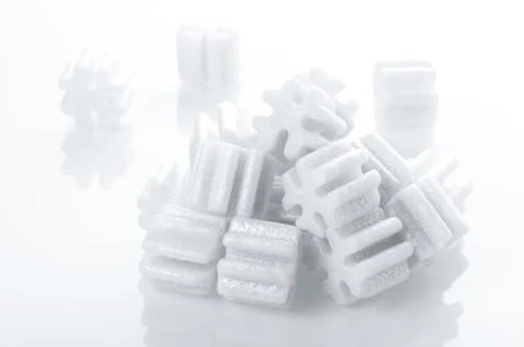Packing foam Foto stock