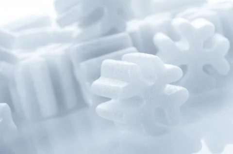 Packing foam Stock Photos