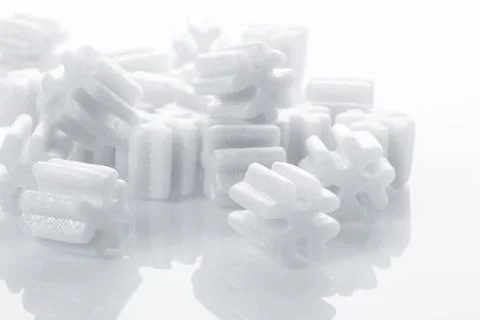 Packing foam Foto stock