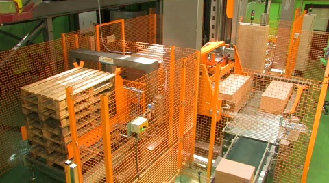 Packing line  Video stock 308074
