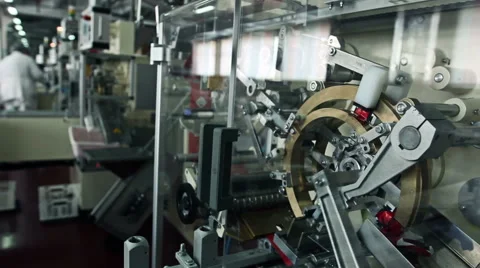 Packing machine candy Stock Footage 48775302