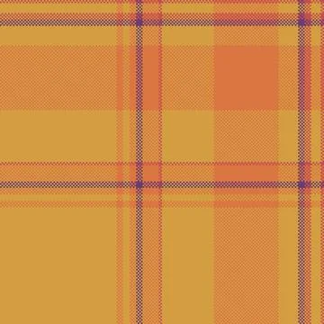 Packing plaid texture textile, couch fabric seamless tartan. Trousers check.. Illustrazione stock