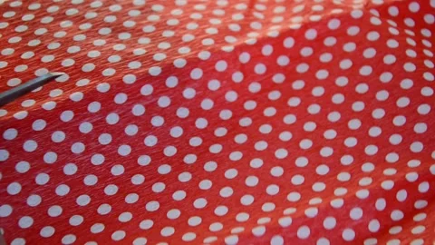 Packing presents for holiday, top view 库存影片 135406558