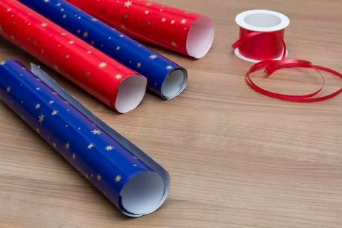 Packing the presents Stock Photos