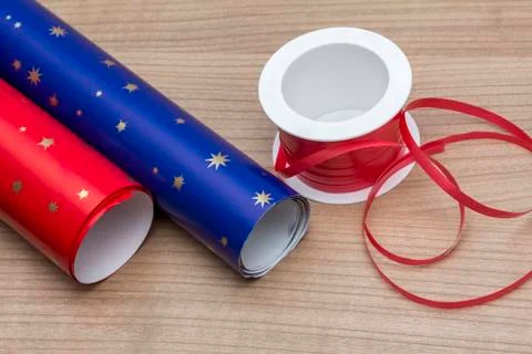 Packing the presents Stock Photos