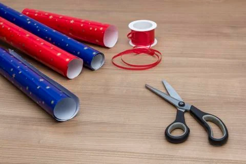 Packing the presents Stock Photos