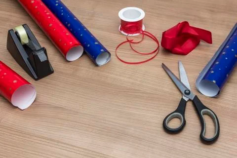 Packing the presents Stock Photos