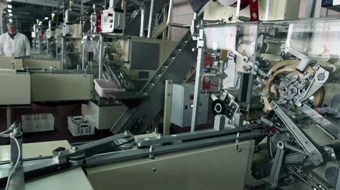 Packing station Stock Footage 48775370