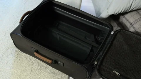 Packing suitcase 7 Stock Footage 4682144
