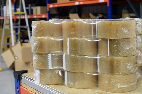 Packing tapes Stock Photos