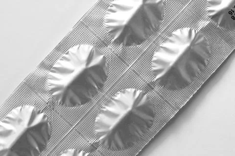 Packings of pills Stock Photos