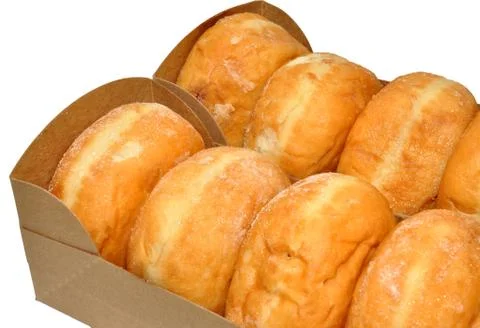 Packs Of Doughnuts Stock Photos