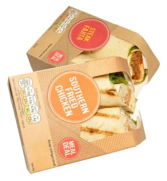 Packs Of Wraps Stock Photos