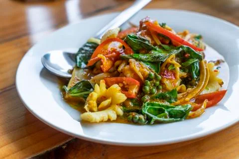 Pad Cha Talay 스톡 사진