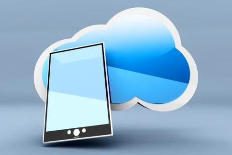 Pad cloud Stock Illustration