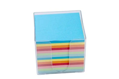 Pad of colorful sticky notes Stock Photos