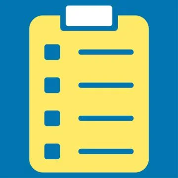 Pad Form Icon Stock Illustration