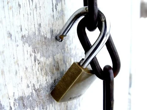 Pad lock Stock Photos