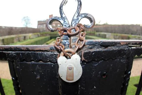 Pad lock Stock Photos