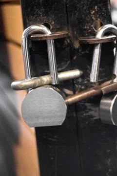 Pad Locks Stock Photos