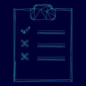Pad low poly triangulation triangulated polygonal electric cyan blue vibrant  Stock Illustration