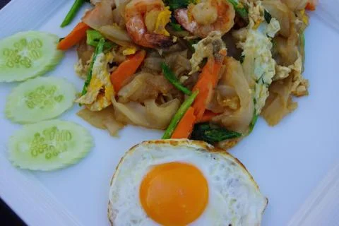 Pad See Ew Foto stock