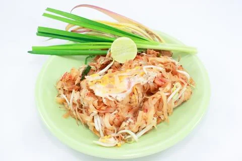 Pad thai Stock Photos