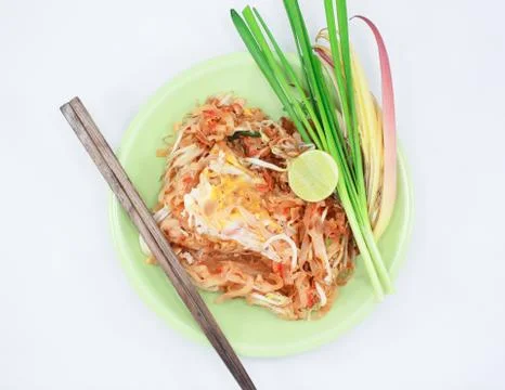 Pad thai Stock Photos