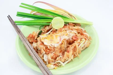 Pad thai Stock Photos
