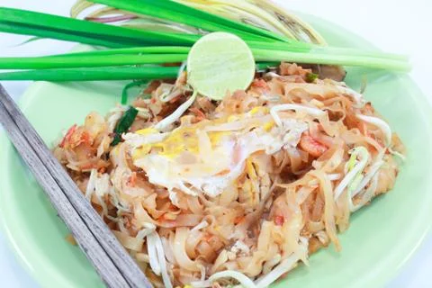 Pad thai Stock Photos