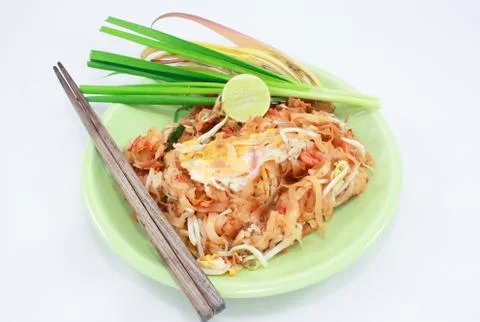 Pad thai Stock Photos