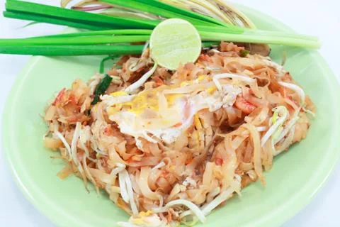 Pad thai Stock Photos