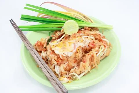 Pad thai Stock Photos