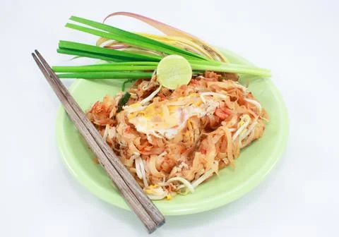 Pad thai Stock Photos