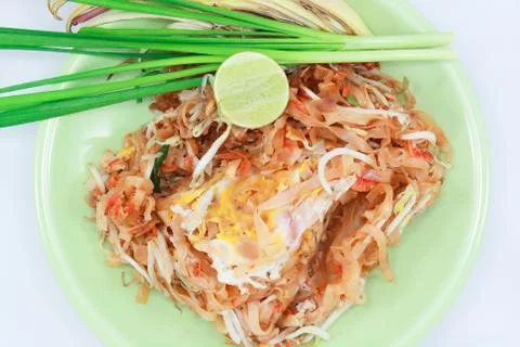 Pad thai Stock Photos