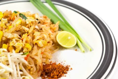 Pad Thai Foto stock