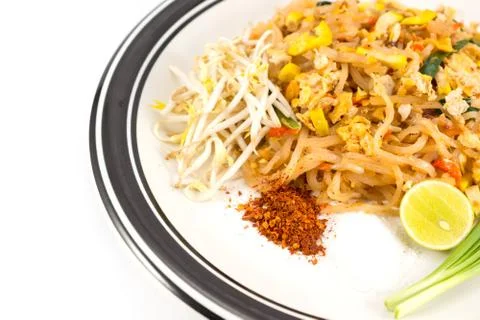 Pad Thai Foto stock