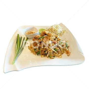 Pad Thai with Shrimp-1 PSD Template