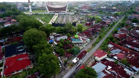 Padang City Train Stock Footage 277253151
