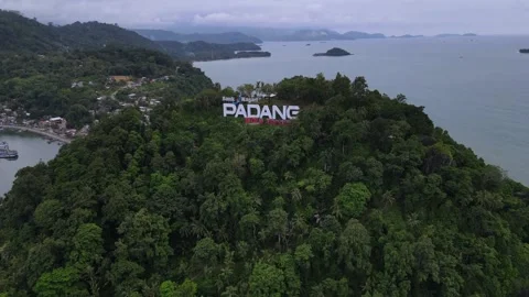 Padang Hill. (Drone View 2) 스톡 동영상 245982293