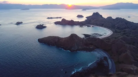 Padar Island Stock Footage 83917726