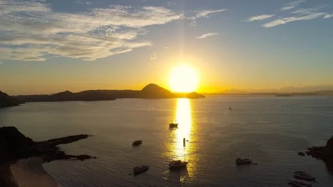 Padar Island Stock Footage 83918980